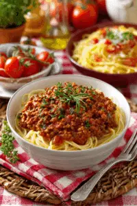 Ragu Sauce (Italian Meat Sauce)
