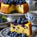 Blueberry Yogurt Morning Cake