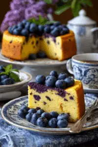 Blueberry Yogurt Morning Cake