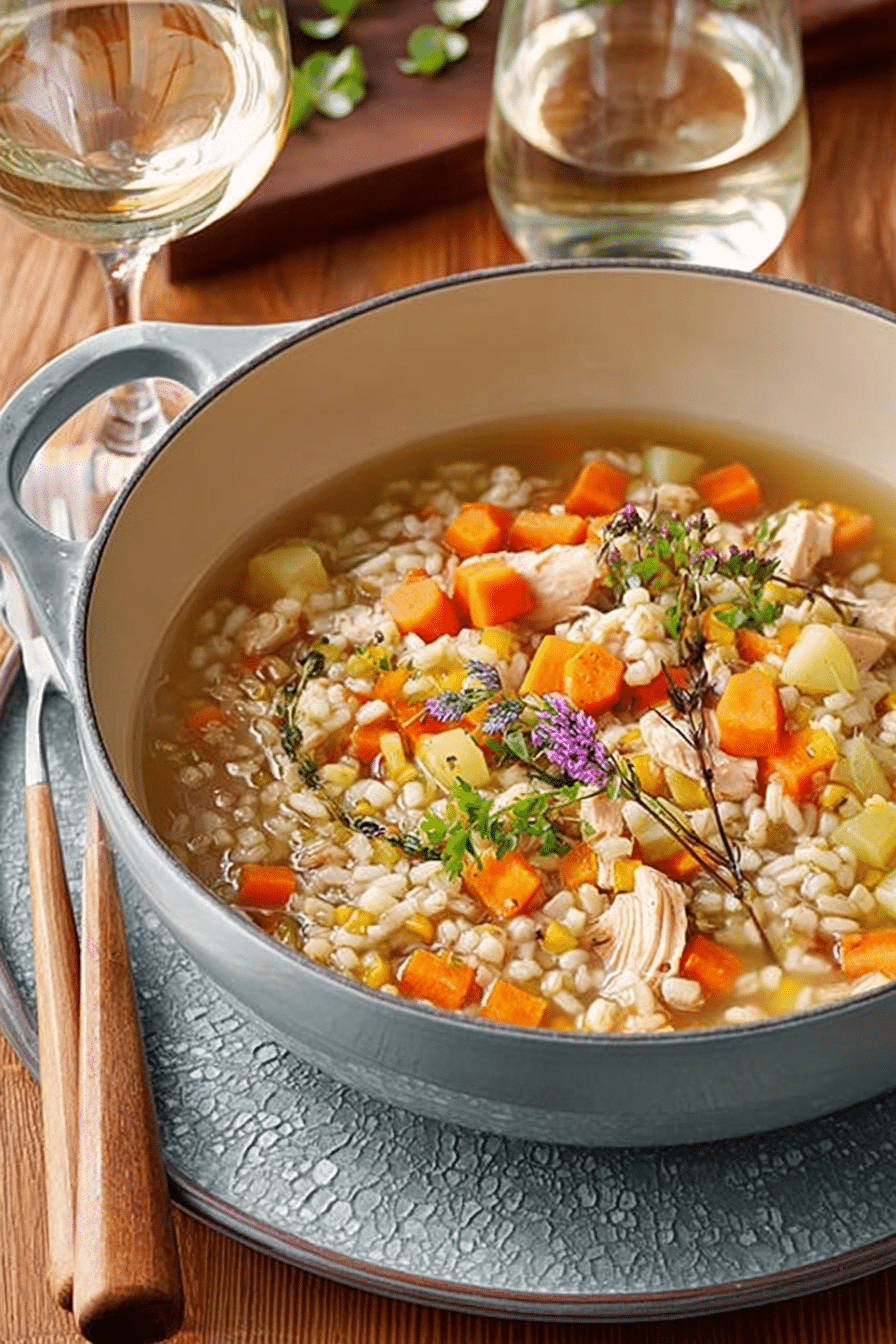 Chicken Barley Soup