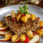 Baked Oatmeal with Caramelized Apples