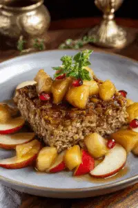 Baked Oatmeal with Caramelized Apples