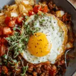 Breakfast Chili and Eggs Recipe