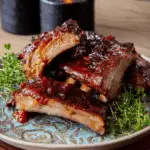 Sweet and Spicy Oven Baked Ribs