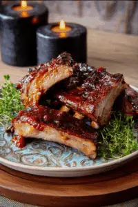 Sweet and Spicy Oven Baked Ribs