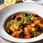 Chicken Stew With Black Olives