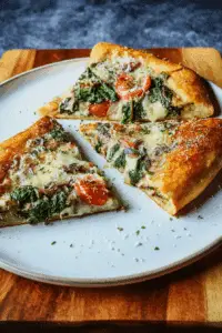 Italian Spinach Pizza
