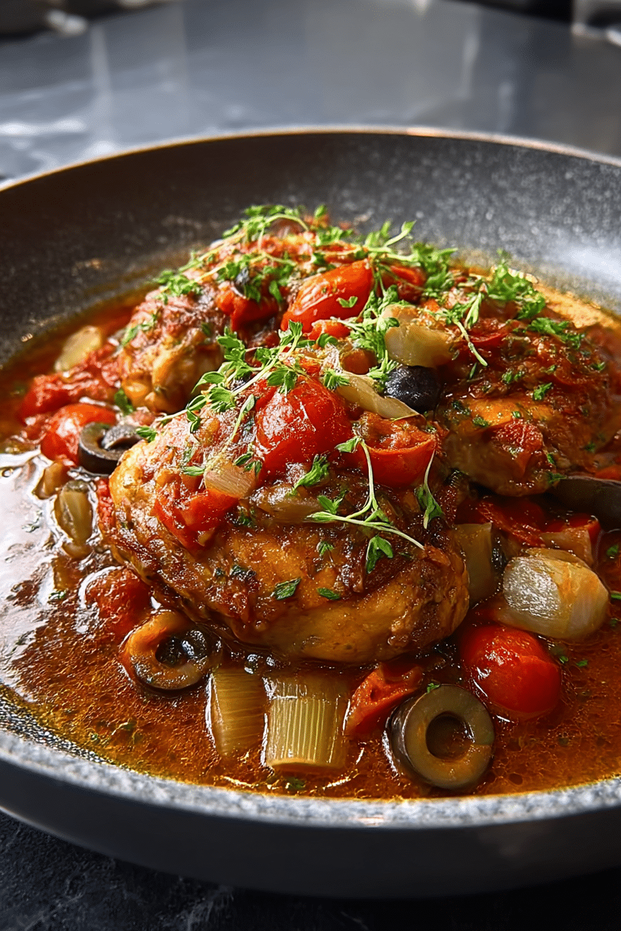 Chicken Marengo