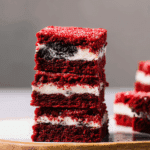 Red Velvet Cookies and Cream Brownies