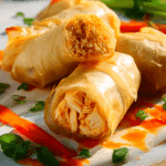 Buffalo Chicken Phyllo Wraps
