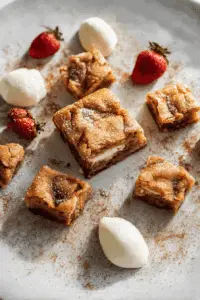 Snickerdoodle Blondies
