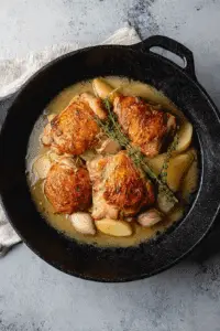 30 Cloves Garlic Chicken