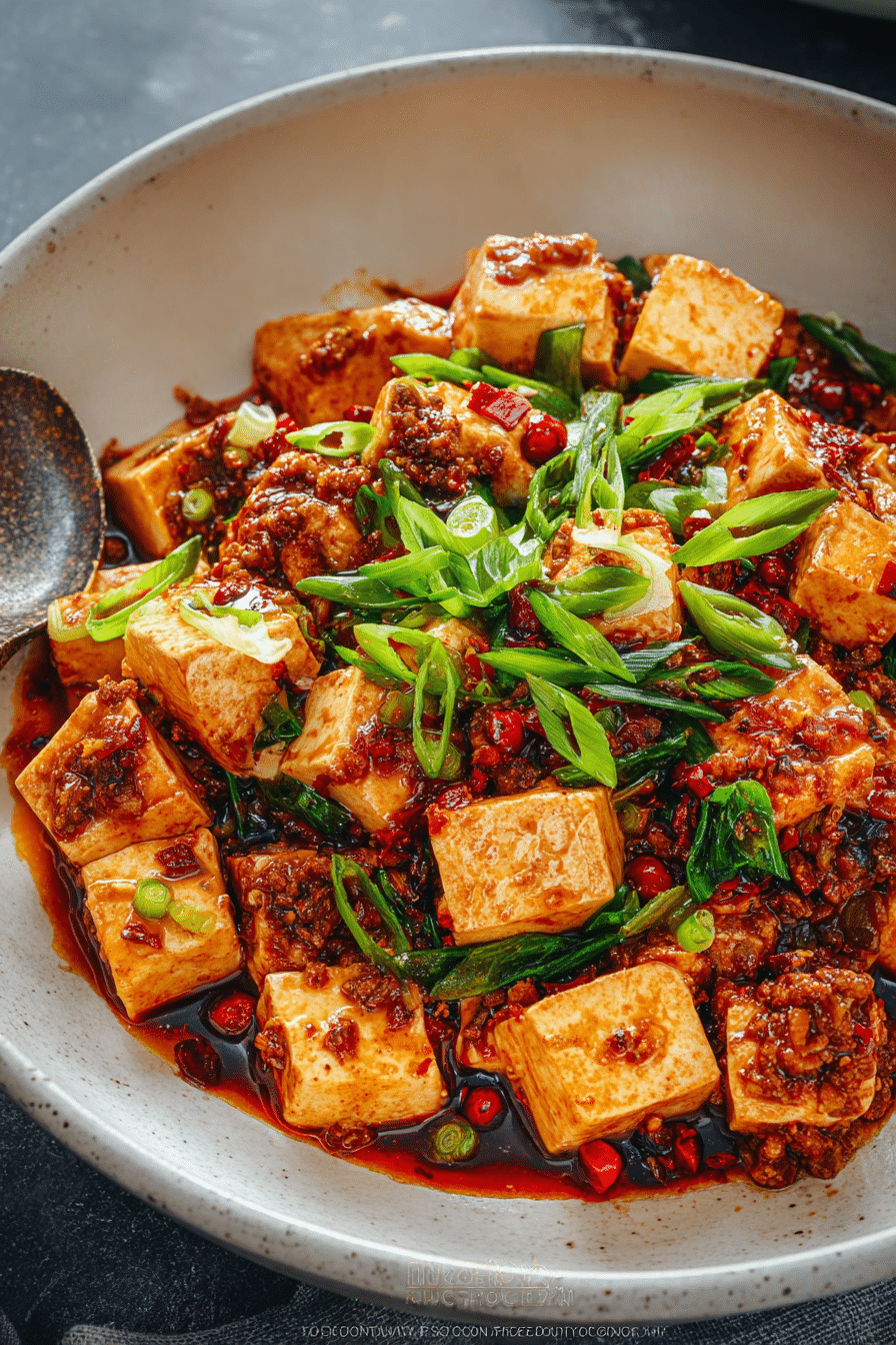 Authentic Mapo Tofu