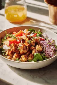 Copycat Sweetgreen Hot Honey Chicken Plate