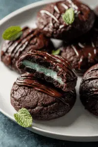 Chocolate Mint Cookies