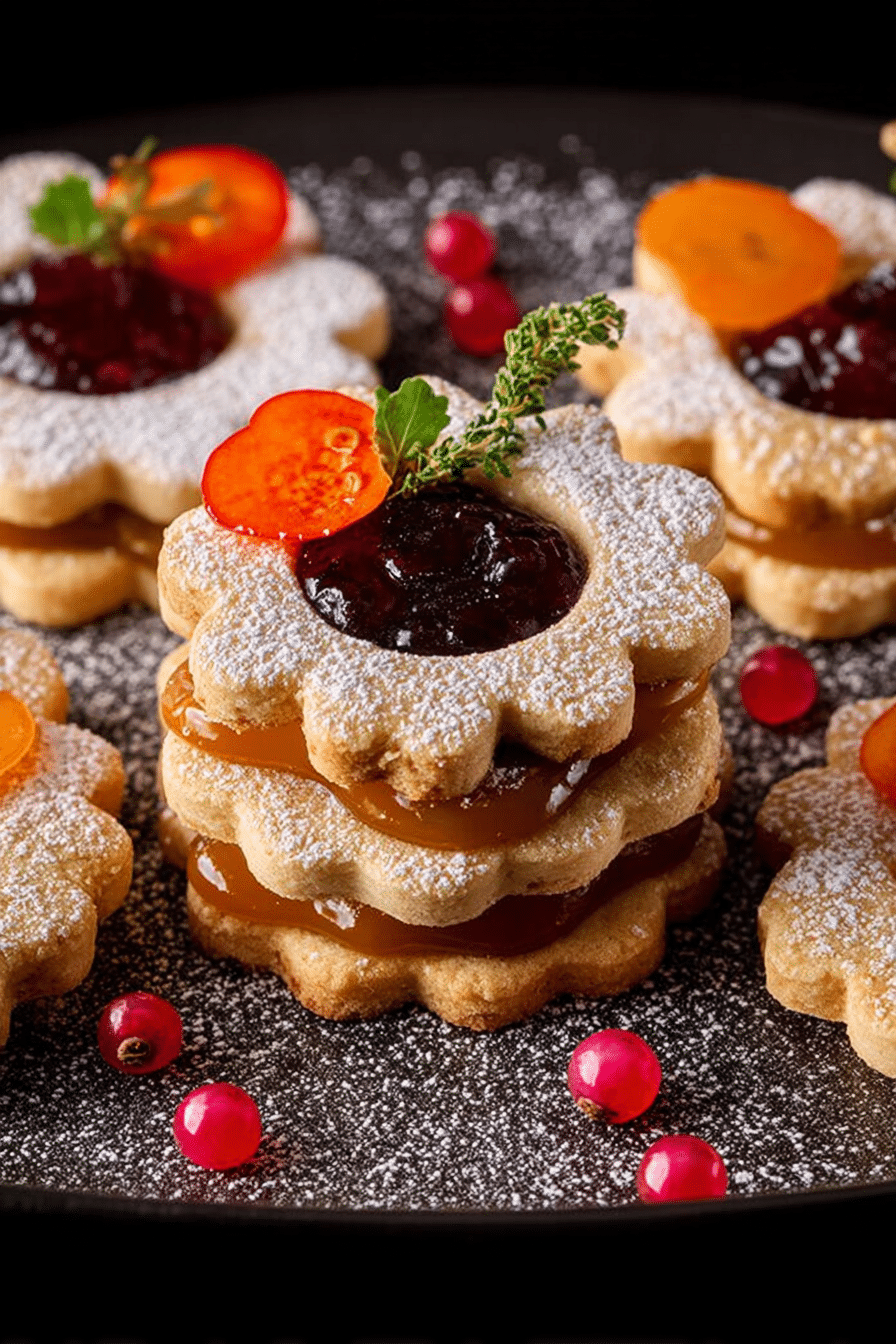 Linzer Cookies