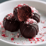 Peppermint Chocolate Truffles