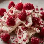 Raspberry Meringue Bark