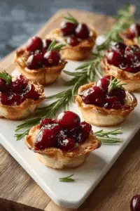 Cranberry Brie Bites