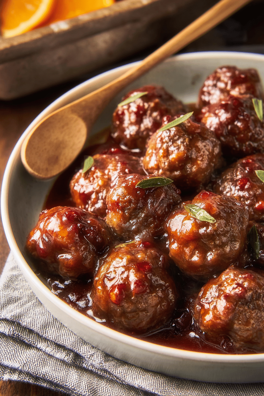 California Christmas Meatballs