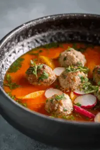 Albondigas Soup (Mexican Meatball Soup)