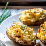 Air Fryer Twice Baked Potatoes