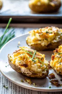 Air Fryer Twice Baked Potatoes