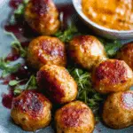 Baked Chicken Meatballs