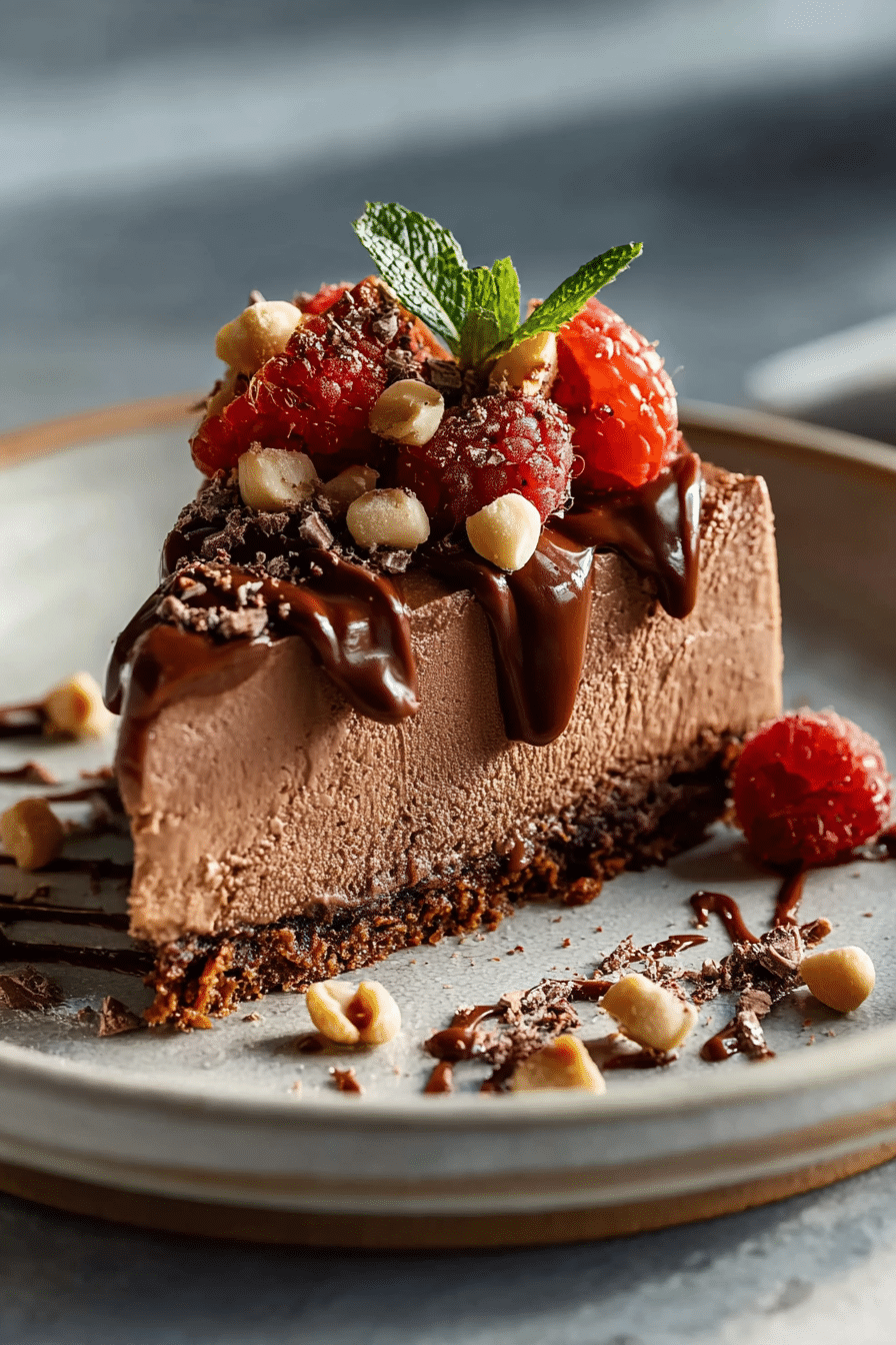 Nutella Cheesecake (No-Bake!)
