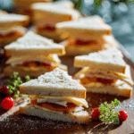 Christmas Tree Sandwiches