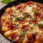 Easy Cheesy Pizza Gnocchi