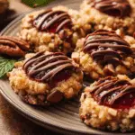 Turtle Thumbprint Cookies