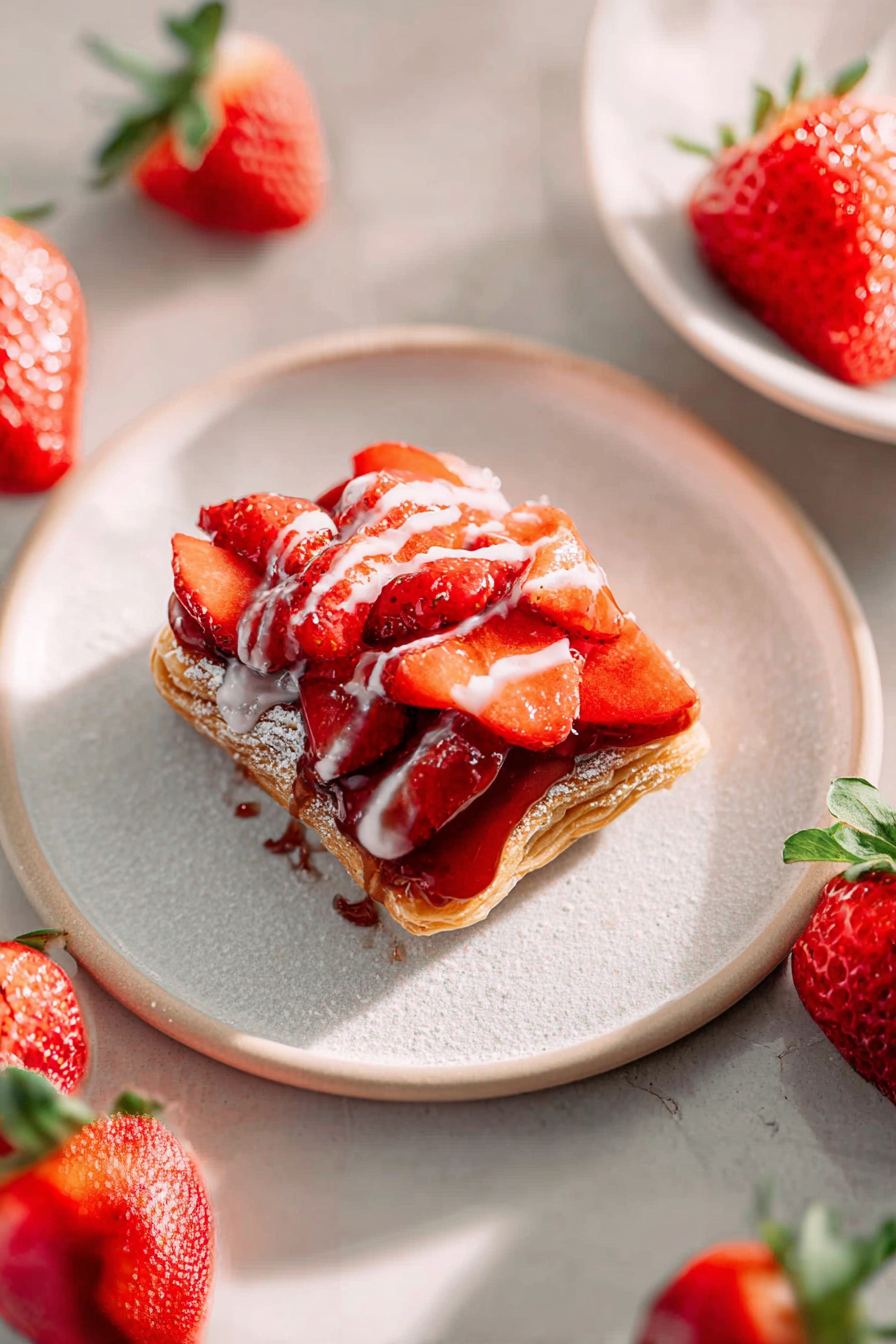 Strawberry Danish