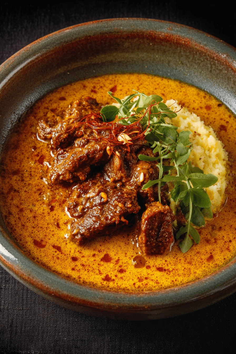 Lamb in Creamy Cardamom Curry