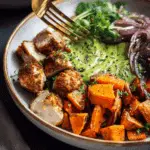 Avocado Mojo Bowls with Sweet Potato and Chicken Recipe