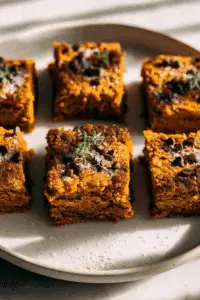 Healthy Pumpkin Oatmeal Bars