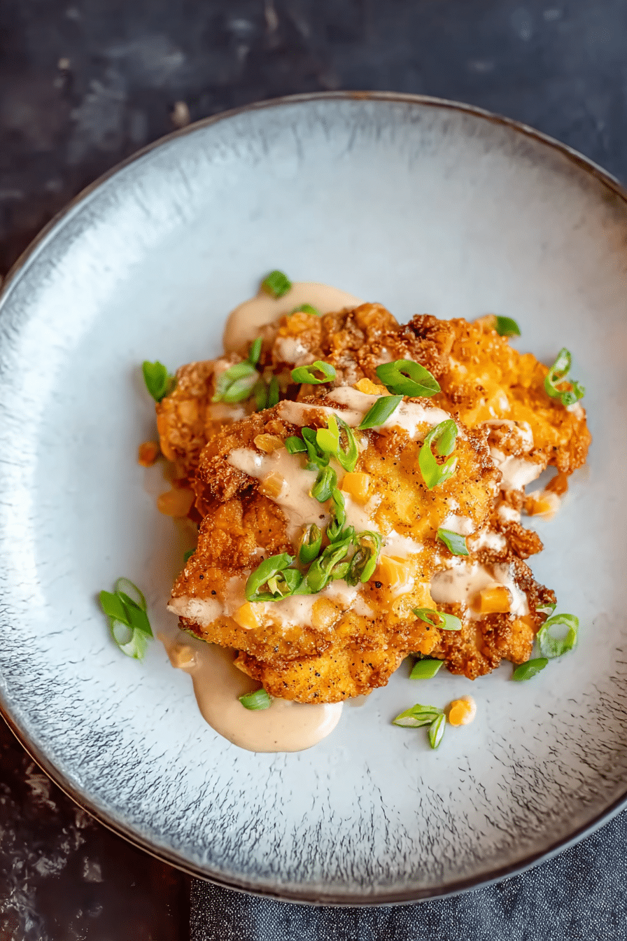 Air Fried Chicken Fried Steak