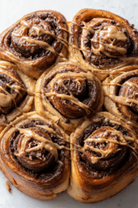 Fluffy Chocolate Cinnamon Rolls