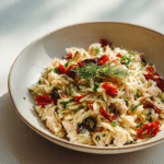 Mediterranean Tuna Orzo Salad