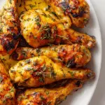 Vanilla Butter Roasted Chicken Drumsticks