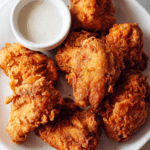 Pickle-Brined Keto Fried Chicken