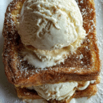 Churro French Toast Ice Cream Sandwich