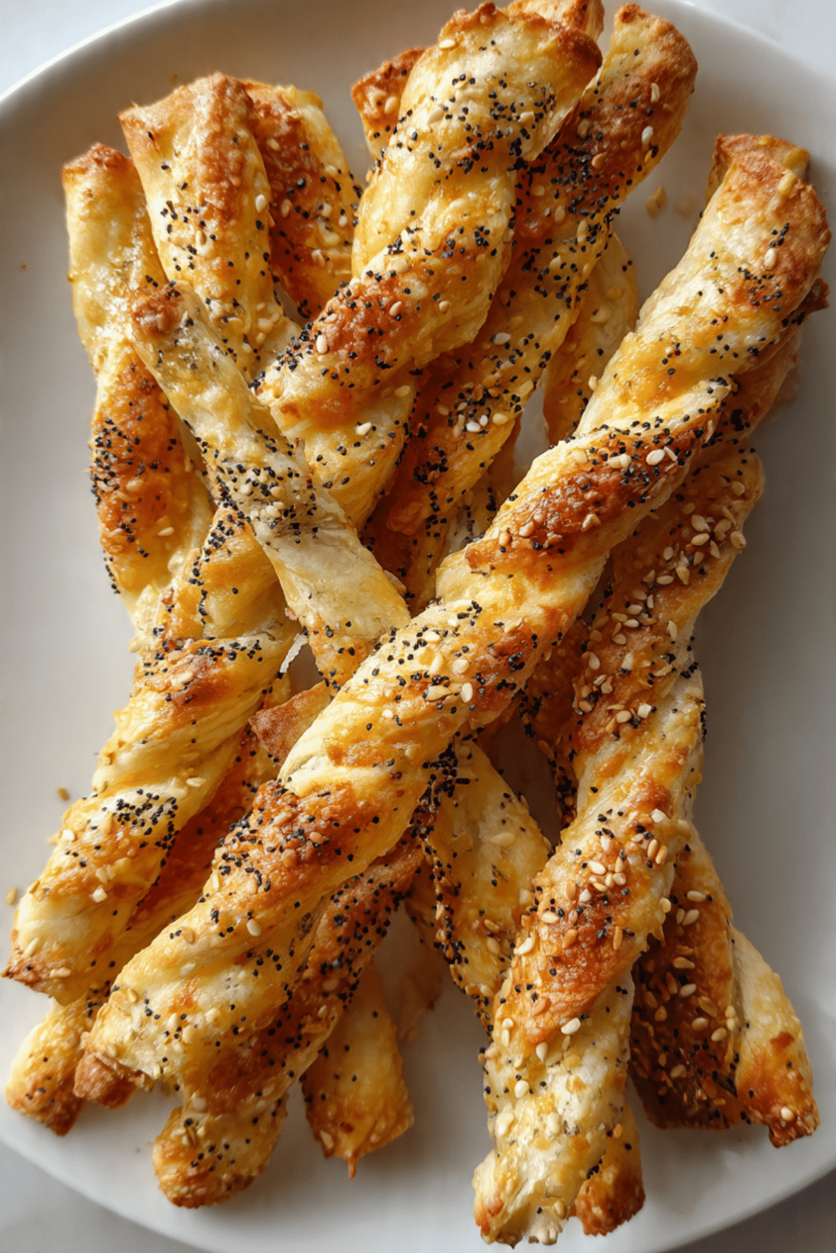 Best Homemade Cheese Straws with Poppy Seeds
