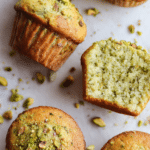 Easy Bakery Style Pistachio Muffins