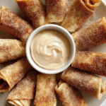 Crispy Cinnamon Sugar Tortilla Rolls
