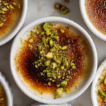 Pistachio Rum Crème Brûlée