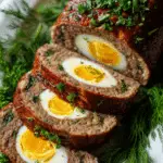 Egg Stuffed Meatloaf (Easter Romanian Recipe)