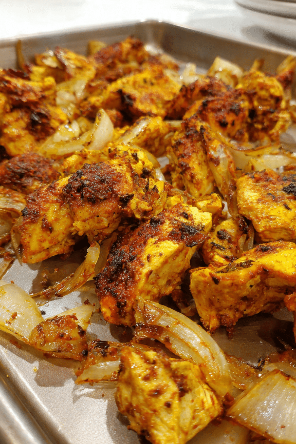 Easy Shawarma-Inspired Sheet Pan Chicken