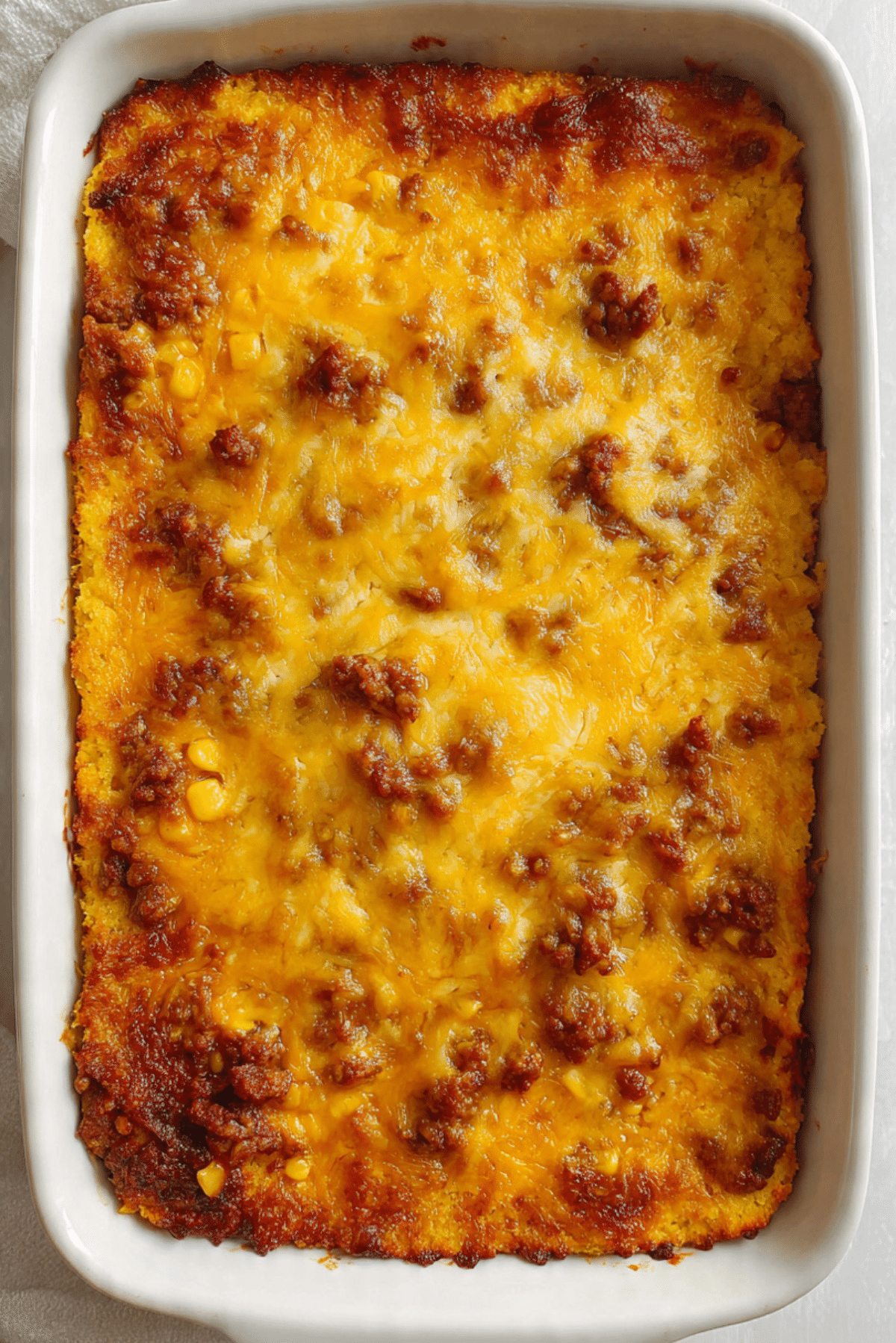 Mother’s Day Cornbread Taco Casserole