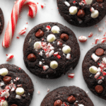 Vegan Peppermint Mocha Cookies